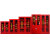 淮海 消防柜微型消防站消防器材放置柜应急工具柜灭火器储存柜 1.4米消防柜
