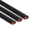 ZR-RVV2芯X0.3平方铜护套线电源线红黑平行线LED监控电源线厂标 无氧铜 2X0.5-100米厂标黑色