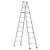 AOLIOU加厚工程梯铝合金梯子 4米  厚度3mm 便携梯人字梯 加厚铝合金人字梯4米