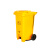 庄太太【240升黄色脚踏款】加厚医疗垃圾桶医脚踏桶黄色回收筒医疗利器盒医疗废物收纳桶箱
