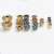 0.5模数锥齿轮 13齿孔3MM外径7MM 铜和钢 微型伞齿轮定做 052 孔3铜
