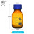 定制适用蓝盖试剂瓶 丝口瓶 玻璃瓶 试剂瓶 药剂瓶100 250 500 10 蜀牛牌棕色250ml