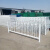 康格雅 道路隔离栏京式锌钢护栏 市政马路交通栏杆防护围栏配橡胶底座 0.8米高-3.08米长 白色