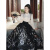 虔生缘（CHANSUNRUN） 马面裙全套中式连衣裙2024汉服女装中国风改良旗袍裙子 313 银色马面裙 XS