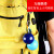 久臻 ZSF277 成人学生便携式雨衣球 一次性时尚加厚雨披 5件装 深蓝色 均码 