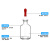 沸耐笙 SY-1145 实验室玻璃滴管试剂瓶 普料透明60ml 1个