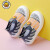 G. DUCKKIDS小黄鸭儿童网鞋夏季新款飞织镂空幼儿园室内鞋透气板 蓝色 21码 内长13.8cm