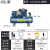 ZJB活塞式空压机工业级380v大型喷漆打气机高压打气泵空气压缩机定制 0.25/8单相工业款2.2KW