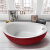 果敢亚克力家用浴缸成人独立式无缝成型网红民宿客栈浴缸017 无缝一体缸（空缸） 1.4m