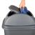 白云清洁（baiyun cleaning）AF07008 塑料 小号带盖的 垃圾桶