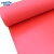 金诗洛 PVC光面地毯 无尘车间仓库办公室防水防滑塑胶耐磨地板垫 1.5m宽*1m红色 JM0026