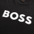 雨果博斯（HUGO BOSS） BOSS男装T恤商务休闲男装上衣棉质短袖简约logo款 黑色（50481923） XXXL（220-240斤）仅供参考