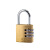 铜制小密码挂锁储物柜行李箱抽屉健身房可用4位拉杆箱密码锁 M-283吸塑精包装