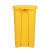 启麓QL-L22医疗垃圾桶垃圾箱、卫生桶、商用带盖垃圾桶、废物回收箱 黄色30L脚踏