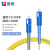 盾绝 光纤跳线SC-SC 电信级单模单芯光纤熔接收发器尾纤光纤延长线  10米 DJ-TX-SC-10