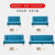 伽汀斯特折叠沙发床两用客厅布艺沙发小户型出租房懒人沙发简易多功能家具 湖蓝色 两人位 1.5米双人位