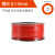 富士PU气管6X4黑色空压机软管透明PU管8mm气动软管耐压气线气动管 F-T-0805-100X桔红色