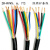 护套线RVV4X0.5 0.75 1.0 1.5 2.5平方四芯信号线电源线 4*2.5一卷100米