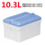 ASONE亚速旺低温保存箱实验用聚苯乙烯泡沫KARUX高密度泡沫保温保冷泡沫容器盒3-5558-01 10.3L