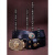 酷奇袋鼠（KUQIDAISHU）《虎图腾》真皮中国风男腰带复古铜扣中青年头层牛皮时尚百搭皮带 粗纹黑 带宽3.8厘米 105cm
