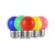 星期十 彩色灯泡led灯螺口小球泡 E27LED绿色球泡5W定制