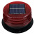 稳斯坦 W3015 太阳能警示灯 LED磁吸岗亭爆闪灯车顶警示灯交通道路灯 红色单闪58mm高