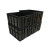 超厚防静电周转箱塑料胶零件盒电子元件盒黑色收纳箱物料养龟胶框 超厚AA7#（660*400*160）