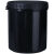 油墨罐塑料罐子级黑色避光密封罐圆柱形分装瓶200/500ml1L升 易拉罐600ml黑色-H款