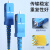 创优捷 光纤跳线 双纤 LC/UPC-FC/UPC-单模-G.652D-2mm-15M-LSZH-黄色