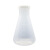 疆迎 塑料三角烧瓶 直口加盖 带刻度锥形瓶 100ml（5个装）