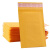 海斯迪克 HKW-136 气泡信封袋 黄色牛皮纸气泡袋 25*30+封口4cm 250个