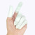 一次性乳胶手指套工业用手指套无尘防滑防护美容足疗手指套 白色(进口)100g/约200个