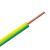 远东电缆 电线电缆 WDZCN-BYJ(F)2.5无卤低烟阻燃耐火单芯单股硬线 100米 黄绿双色
