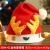 爱维逸 【2件装】圣诞帽儿童卡通帽鹿角老人雪人鹿绒装扮节日礼物帽圣诞节装饰 SDM-58刺绣帽苹果树