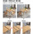 梦春缘 餐桌北欧实木餐桌椅组合日式小户型饭桌4人6人长方形餐桌橡胶木 原木色（温莎椅） 单桌1.2米（不包安装）