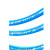 奥威尔 六类网线 S/FTP CAT6 蓝色 305m