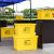 箱医院专周转箱带盖子带轮防水收纳箱子加厚废物转运箱 专用箱30L长43宽29高25厘米