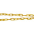 金诗洛 KSL201 塑料警示链条  路锥链条 隔离链子 链条 警示防护链条 隔离墩链条（10mm白色-5米）