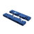 AMJ2三相绝缘母线夹 JK柜用 蓝色母线框铜排夹母线支撑架 AMJ2 双排(相距130) 4*40