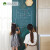 磁善家 黑板墙贴双层儿童黑板墙家用无尘黑板贴画画板写字板 孔雀绿 120*180cm