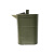谨途 便携式加水桶 军绿色应急备用桶 加厚铁质桶 解放CA1121 加水桶