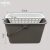 中环力安 酒店保洁拖布沥水打扫卫生清洁水桶 灰色带格子ZHLA-8407