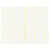 玛仕福 圆点不干胶贴纸 彩色色标分类记号定位标签贴25mm白色（600贴/包）