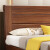 贝特森 床 胡桃木床 实木床1.8米/1.5米双人床现代中式卧室家具 胡桃木床 1.5*2.0m【框架款】