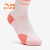 安踏儿童袜子男女童中筒袜2023年冬季新款潮流舒适保暖中袜子 粉色-3 2XL