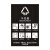稳斯坦 WST134 上海垃圾分类标识标签 环保不可回收标志贴纸（四类套装50X70）