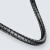 勤致（QINZHI） 理线管 包线管束线管2米长 直径22mm电线收纳固定整理绕线器 束线器电源理线器 QZ353 黑色