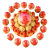 宜享健康寿桃馒头老人生日祝寿礼物贺寿礼品上供过寿布置中式蛋糕糕点寿礼 大组合六+12仙桃
