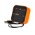 酷比客 USB2.0 3口集线器/带读卡器/橙色LCHC01OR