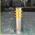 杰安达（JAD）加厚不锈钢防撞柱移动立柱钢管警示柱反光警示桩定制路桩304材质